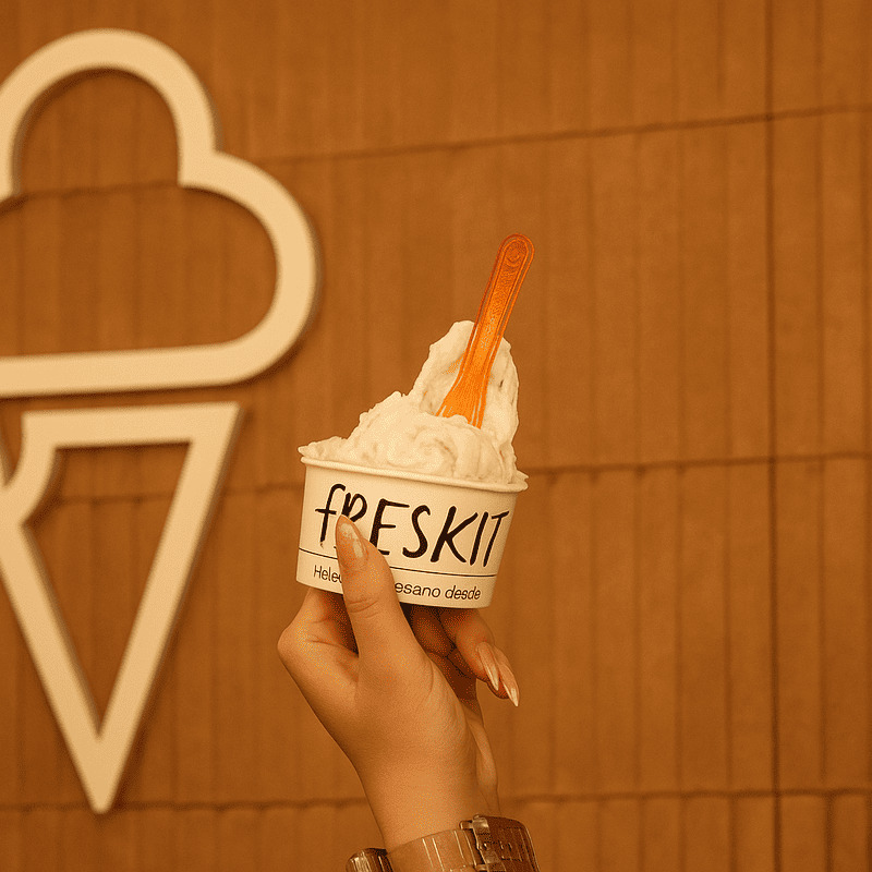 Helado de yogurt